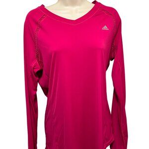 EUC Adidas Long Sleeve Performance T-Shirt Size: Large